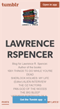 Mobile Screenshot of lawrencerspencer.tumblr.com