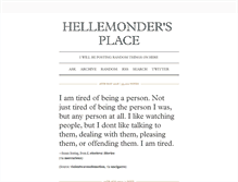 Tablet Screenshot of hellemonder.tumblr.com