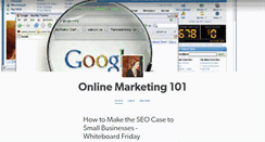 Desktop Screenshot of onlinemarketingspecialist.tumblr.com