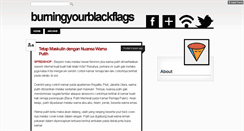 Desktop Screenshot of burningyourblackflags.tumblr.com