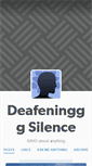 Mobile Screenshot of deafeningggsilence.tumblr.com