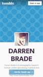 Mobile Screenshot of darrenbrade.tumblr.com
