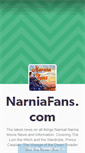 Mobile Screenshot of narniafans.tumblr.com