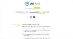 Desktop Screenshot of dayzeroproject.tumblr.com