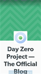 Mobile Screenshot of dayzeroproject.tumblr.com