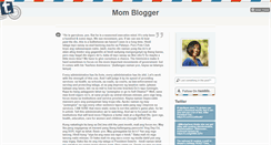 Desktop Screenshot of momblogger.tumblr.com