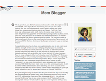 Tablet Screenshot of momblogger.tumblr.com