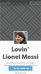 Mobile Screenshot of lovinleomessi.tumblr.com