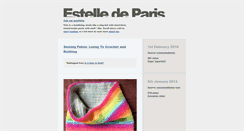 Desktop Screenshot of estelledeparis.tumblr.com