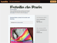 Tablet Screenshot of estelledeparis.tumblr.com