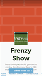 Mobile Screenshot of frenzyshow.tumblr.com