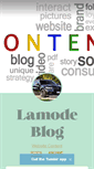 Mobile Screenshot of lamodeblog.tumblr.com