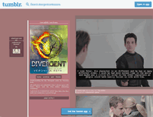 Tablet Screenshot of divergentconfessions.tumblr.com