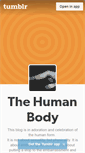 Mobile Screenshot of ourhumanbody.tumblr.com