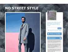 Tablet Screenshot of nostreetstyle.tumblr.com