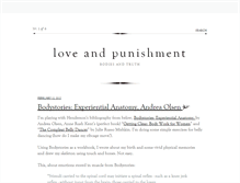 Tablet Screenshot of loveandpunishment.tumblr.com