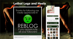 Desktop Screenshot of lethallegz.tumblr.com