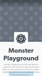 Mobile Screenshot of monsterplayground.tumblr.com