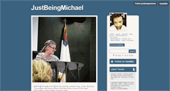 Desktop Screenshot of justbeingmichael.tumblr.com