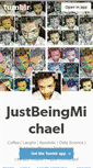 Mobile Screenshot of justbeingmichael.tumblr.com