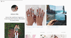 Desktop Screenshot of adoremeofficial.tumblr.com