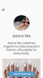 Mobile Screenshot of adoremeofficial.tumblr.com