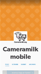 Mobile Screenshot of cameramilk.tumblr.com