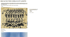 Desktop Screenshot of becausethegirlsgotlimits.tumblr.com