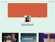 Tablet Screenshot of amlost.tumblr.com