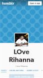 Mobile Screenshot of love-rihanna.tumblr.com