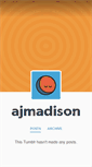 Mobile Screenshot of ajmadison.tumblr.com
