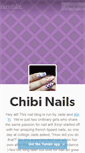 Mobile Screenshot of chibinails.tumblr.com