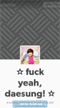 Mobile Screenshot of fyeahdaesung.tumblr.com