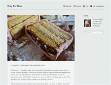 Tablet Screenshot of onlyfornow.tumblr.com