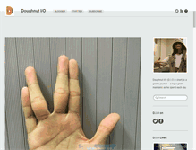 Tablet Screenshot of doughnutio.tumblr.com