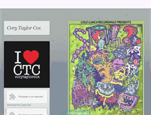Tablet Screenshot of corytaylorcox.tumblr.com