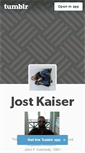 Mobile Screenshot of jostkaiser.tumblr.com