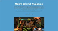 Desktop Screenshot of mikesboxofawesome.tumblr.com