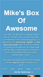 Mobile Screenshot of mikesboxofawesome.tumblr.com