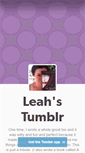 Mobile Screenshot of leahclifford.tumblr.com