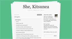 Desktop Screenshot of kitsunea.tumblr.com