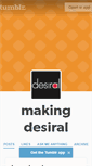 Mobile Screenshot of desiral.tumblr.com
