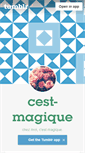 Mobile Screenshot of cest-magique.tumblr.com