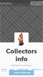 Mobile Screenshot of collectorsinfo.tumblr.com