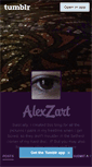 Mobile Screenshot of alexzart.tumblr.com