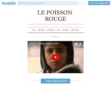 Tablet Screenshot of lepoissonrouge.tumblr.com