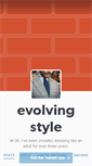 Mobile Screenshot of evolvingstyle.tumblr.com