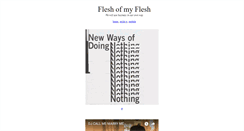 Desktop Screenshot of fleshofmyflesh.tumblr.com