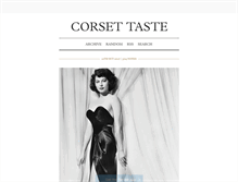 Tablet Screenshot of corsettaste.tumblr.com