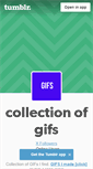 Mobile Screenshot of collection-of-gifs.tumblr.com